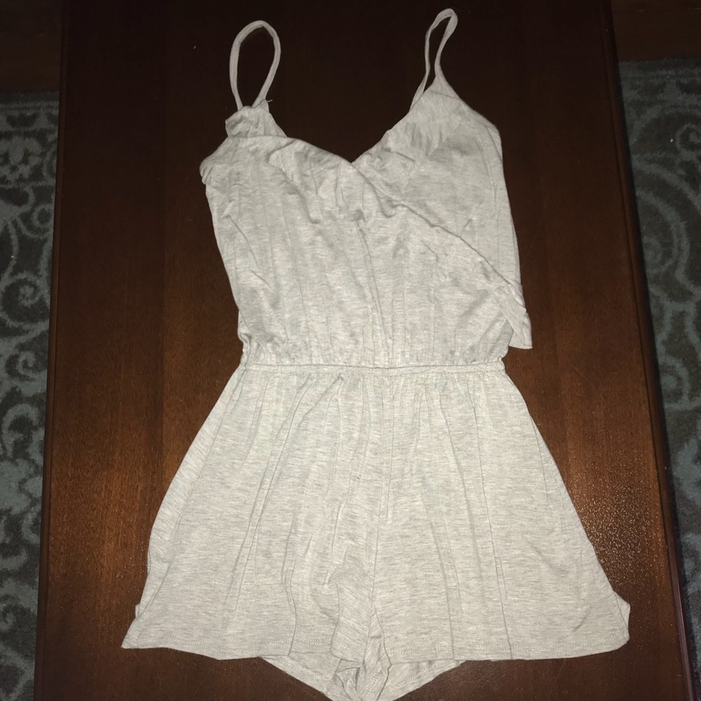 Comfy Gray Romper